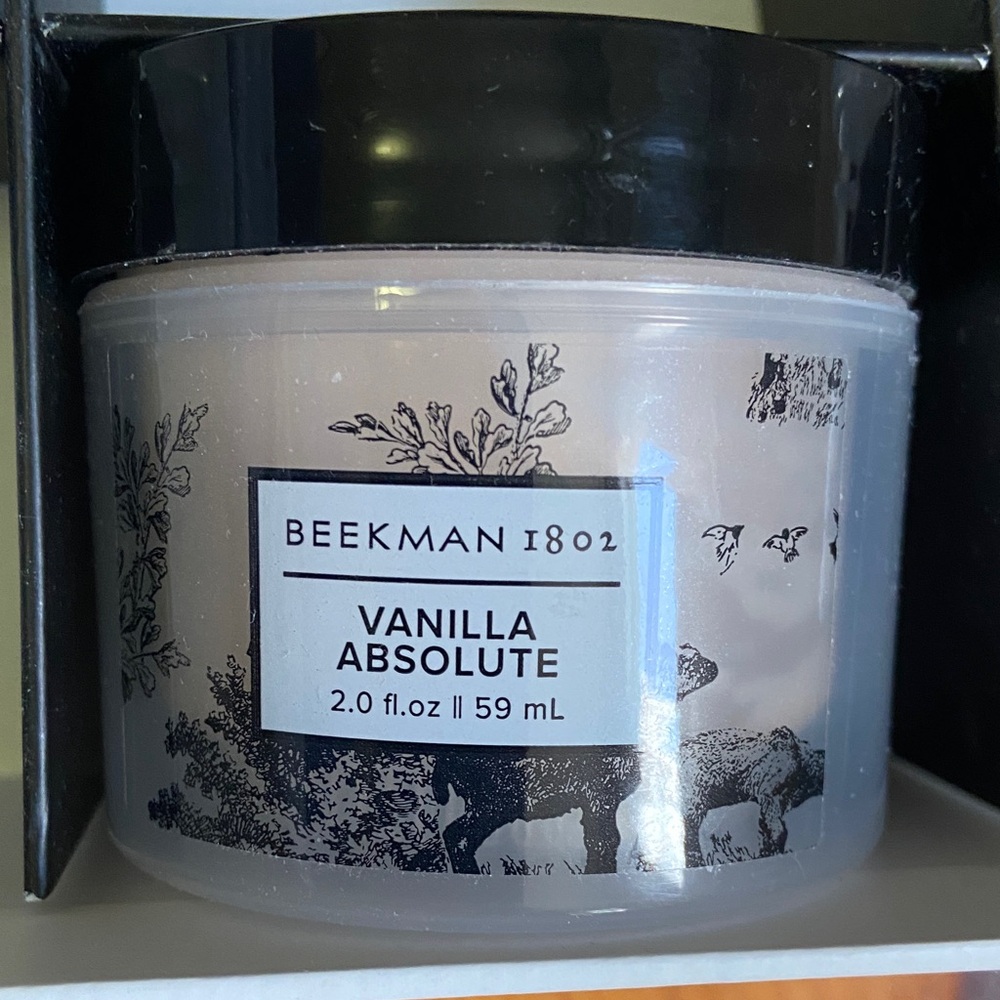 Beekman 1802 Vanilla Absolute whipped body cream lotion Moisturizer 2 ounce oz